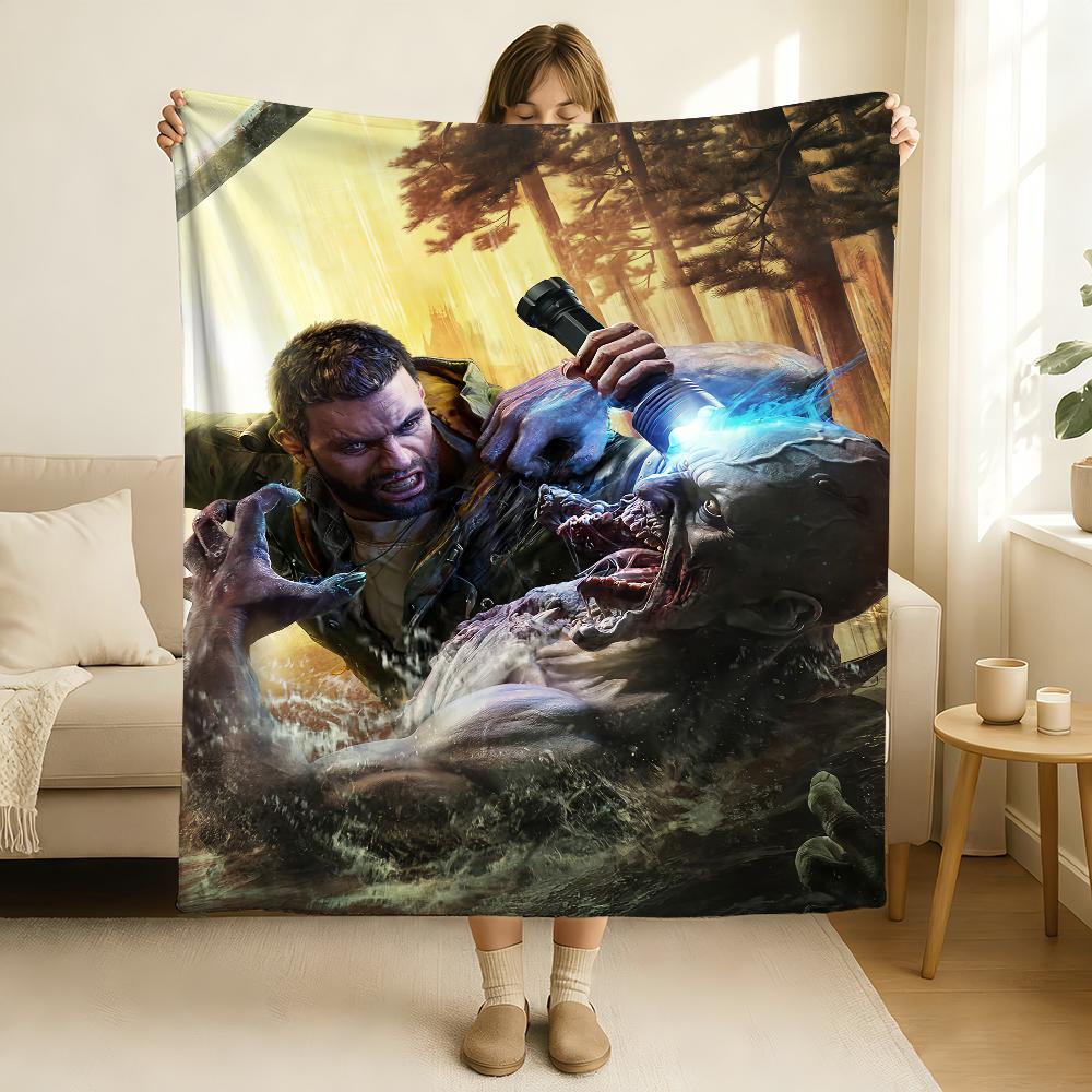 Game Dying Light The Beast Blanket Soft and Skin Friendly For Couch Bed Napping Bedspread All Seasons Comforter 75x90cm