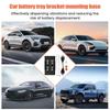 Car Battery Tray Bracket Battery Hold Down Mounting Base Adjustable Clamping Holder For Automotive Truck Trailer