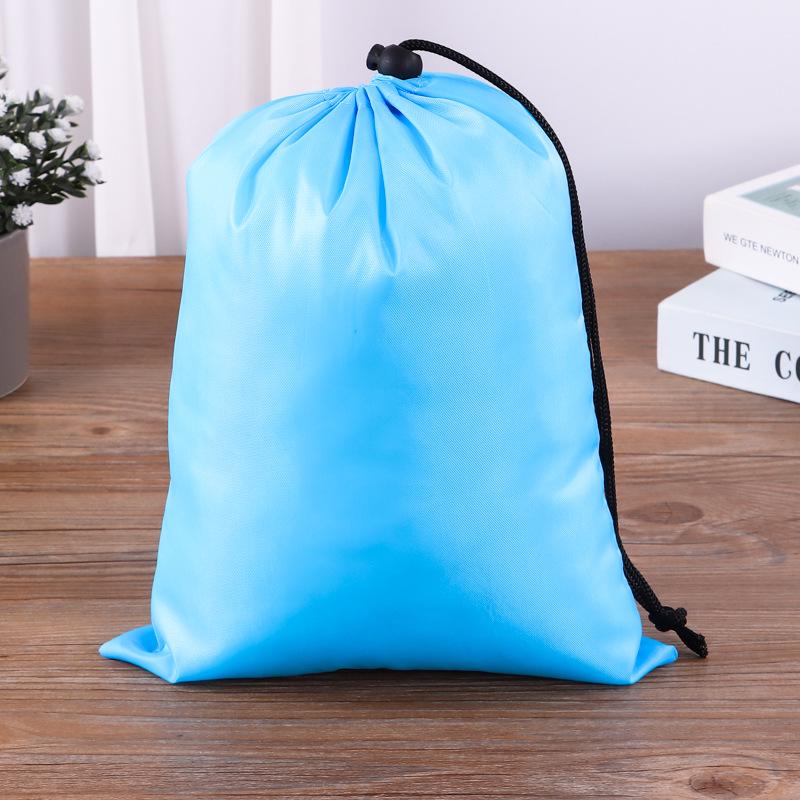 Custom Polyester Drawstring Bag for Clothing Packaging and Storage