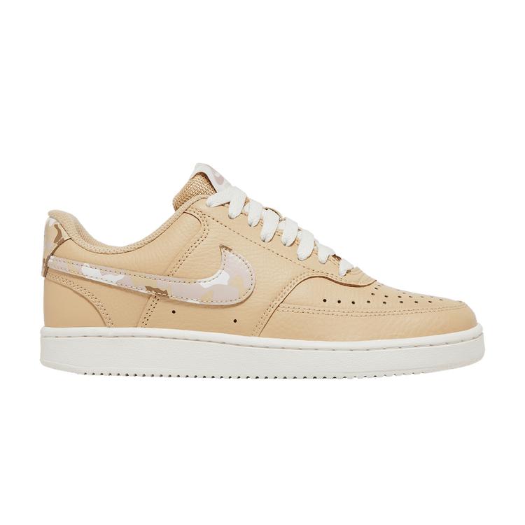 Nike Wmns Court Vision Low Sesame Camo 36.5