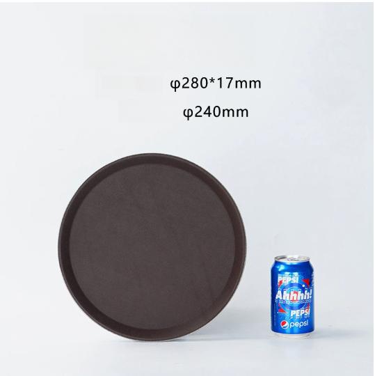 

Metal Tray Round Black Trays for Decor Organizing Serving Decorative Circle Coffee Table