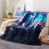 Colorful Dragons  Print Flannel Blanket, High quality Comfortable for All Seasons, Home Decor, Warmth and Comfort
