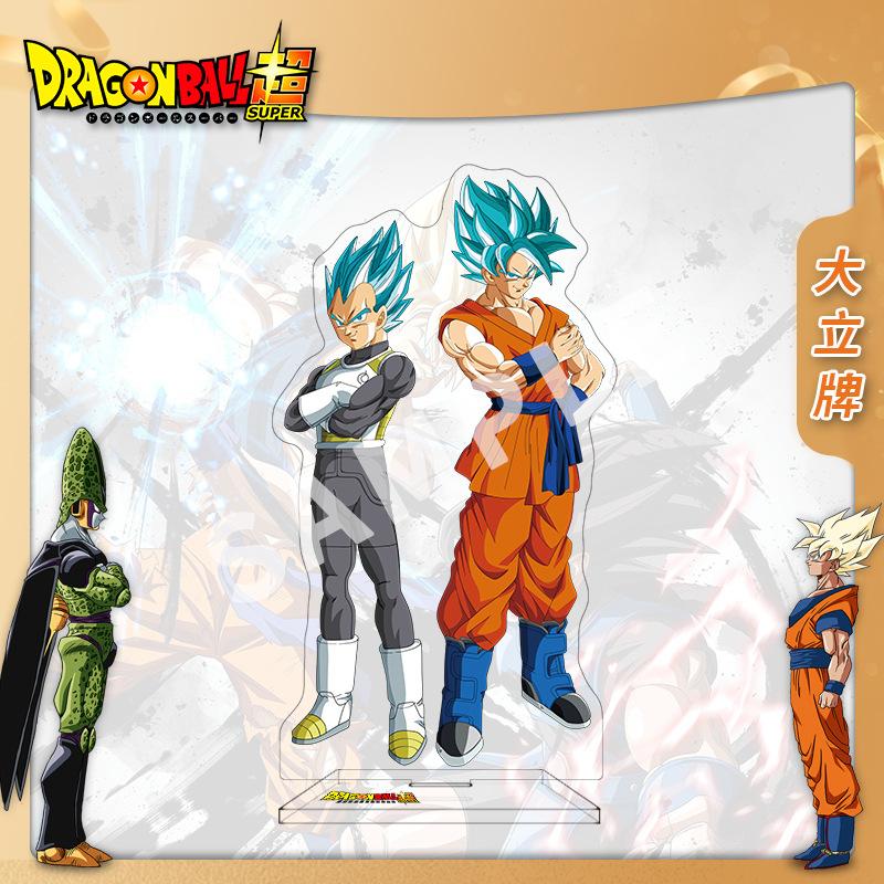 Dragon Ball Acrylic Stand Anime Figure Double Sided Tall Definition Collectible Display Standee Merchandise Great for Daily Use