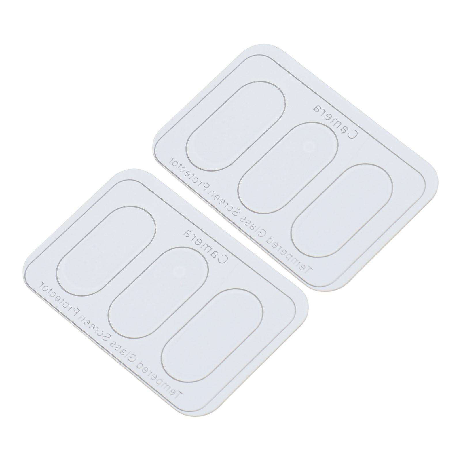 

2 комплекта защитной пленки для объектива камеры из закаленного стекла, защита от отпечатков пальцев, защита от царапин, объектив камеры