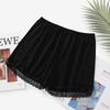 Fenteng Women's Ice Silk Lace Anti-Chafe Safety Shorts