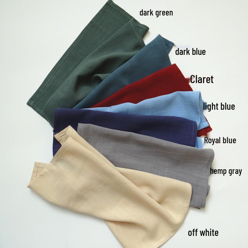 Cotton Linen Napkin Wine Glass Cloth - Kitchen Towel and Placemat Set