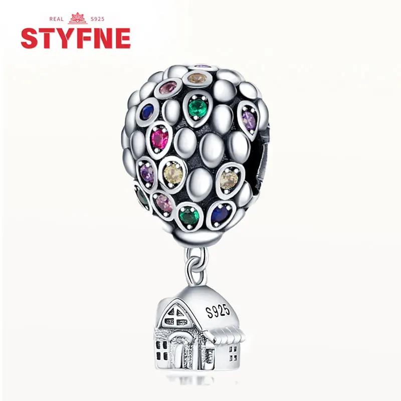 Copperhouse & Balloons Charm Flower Colored Beads Collection Fit Original Bracelet Pendant Diy Fine Jewelry For Women Gift