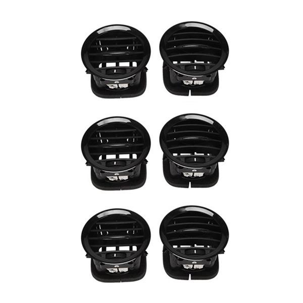 6pcs Air Conditioning Vents Compatible with Opel Vauxhall Adam