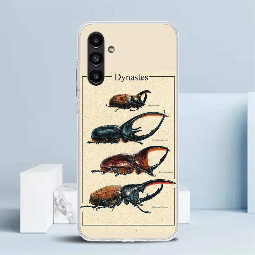 Bugs Bees Scientific Decomposition Cover for Samsung Galaxy A17 A37 A57 A16 A26 A36 A56 A15 A14 A55 Phone Case A13 A53 A25 A35 A