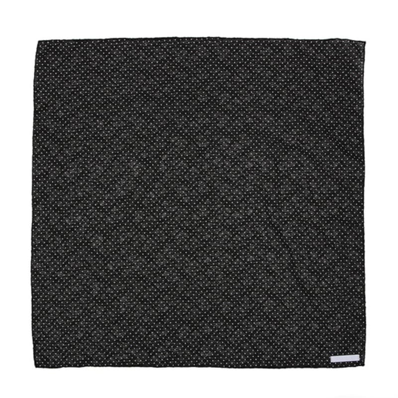 UNDERCONTROL STUDIO BANDANA SCARF / Dot/ BLACK