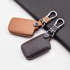 3 Buttons High Quality Leather Key Case Cover For Toyota Land Cruiser Prado 150 Camry Prius Crown For Subaru Foreste XV
