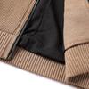 Hengyuanxiang Men's Hooded Zipper Knit Cardigan