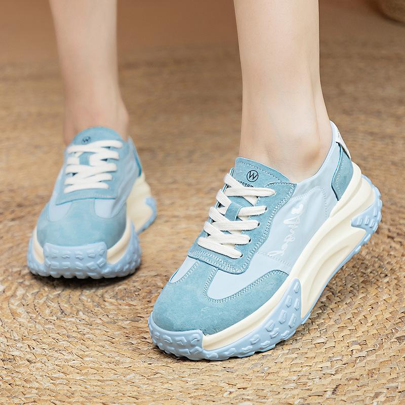 Versatile ballet training shoes women's summer platform dad shoes breathable sports and leisure shoes Forrest Gump women's shoes customization