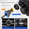 Car Mobile Phone Bracket Three-Axis Linkage Double Sensor Automatic Opening and Closing Luminous Wireless Charger Car Phone Holder