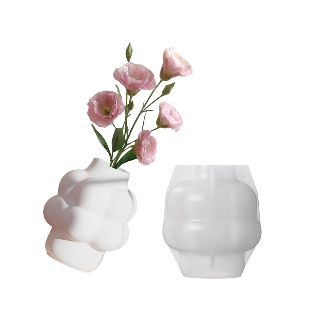 Mehrzweck Silikon Wolkenform für Blumenvase Nordisches Interieur Accessoire Epoxidform Tischdekoration Formwerkzeug