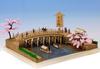 Woody Joe Stations of the Wooden Model Assembly Kit Fifty-three Tokaido Nihonbashi, (Diorama)