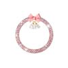Rhinestone Bow Bell Car Start Switch Button Auto Decorative Diamond Stickers Ring Circle Trims Protective Cover Car Accessories