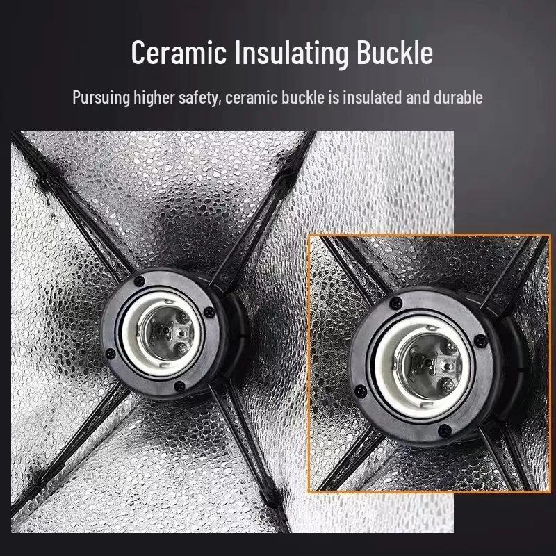 Live Fill Light Photography Box 5070: Soft Light, Square Shooting, Quick-Release Interface Studio Equipment