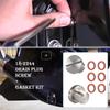 Bomba de Óleo da Engrenagem da Unidade Inferior e Kit de Parafuso de Dreno e Junta 18-2244 Adequado para Mercury/Mercruiser #1/ MR/R/Alpha/Alpha I Gen II