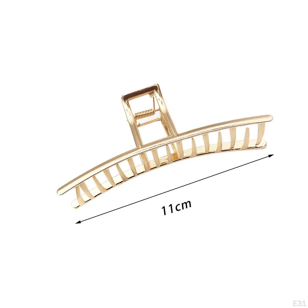 Hair Claw Clip Barrette Fashion Styling Accessories Fit Thin Thick Curly Clamps Jaw