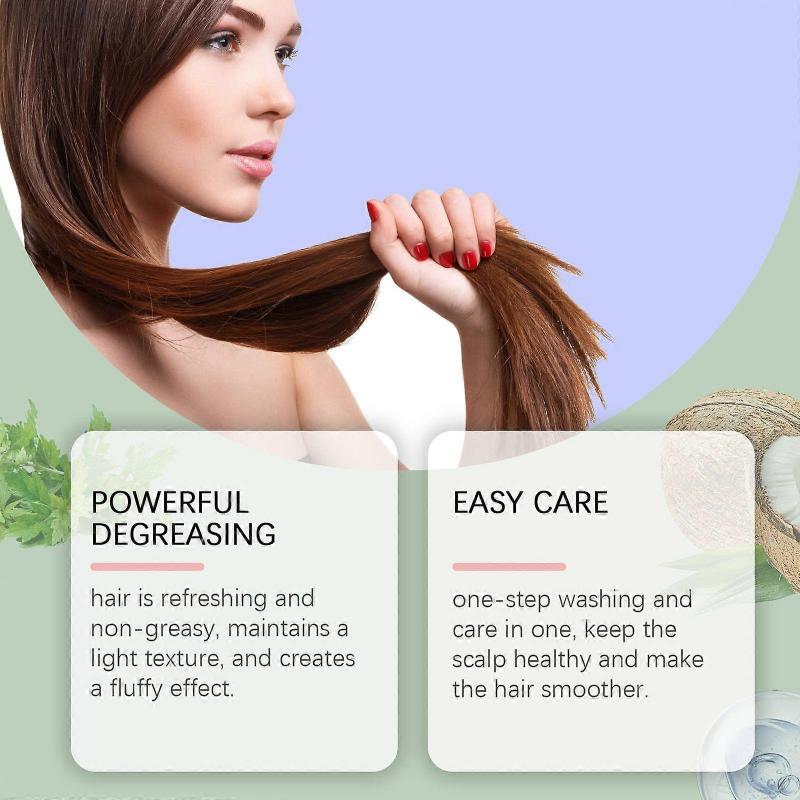 Brennnesselshampoo Verbessert die Kopfhautreinigung Shampoo Pflegt das Haar tiefenwirksam leicht und nicht fettig