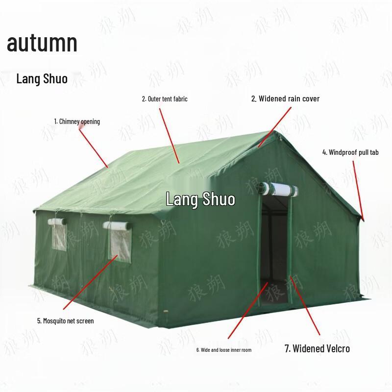 Langshuo 93 Military Tent Ground Sheet
