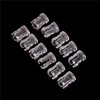10Pcs 3Mm Led Light Emitting Diode Lampshade Protector Clear
