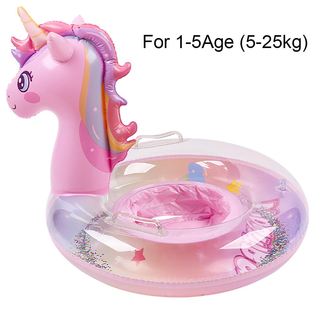 Pool Float for Kids Unicorn Swim Floats for Toddlers Age 3-8 Years Inflatable Floaties Unicorn Swimming Ring
