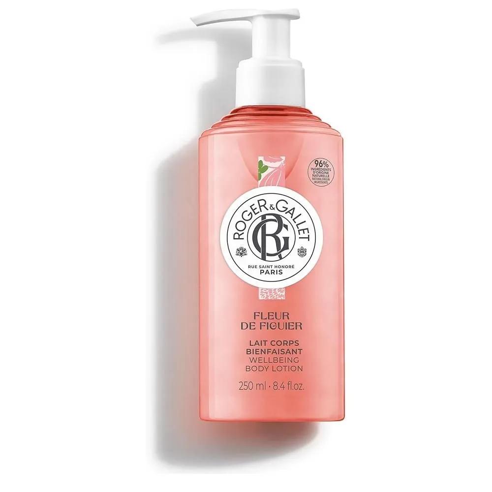Roger&Gallet Лосьон для тела 250 мл 1 упаковка Миндаль Roger&Gallet - Lait Corps Bienfaisant Fleur de Figuier - Lait