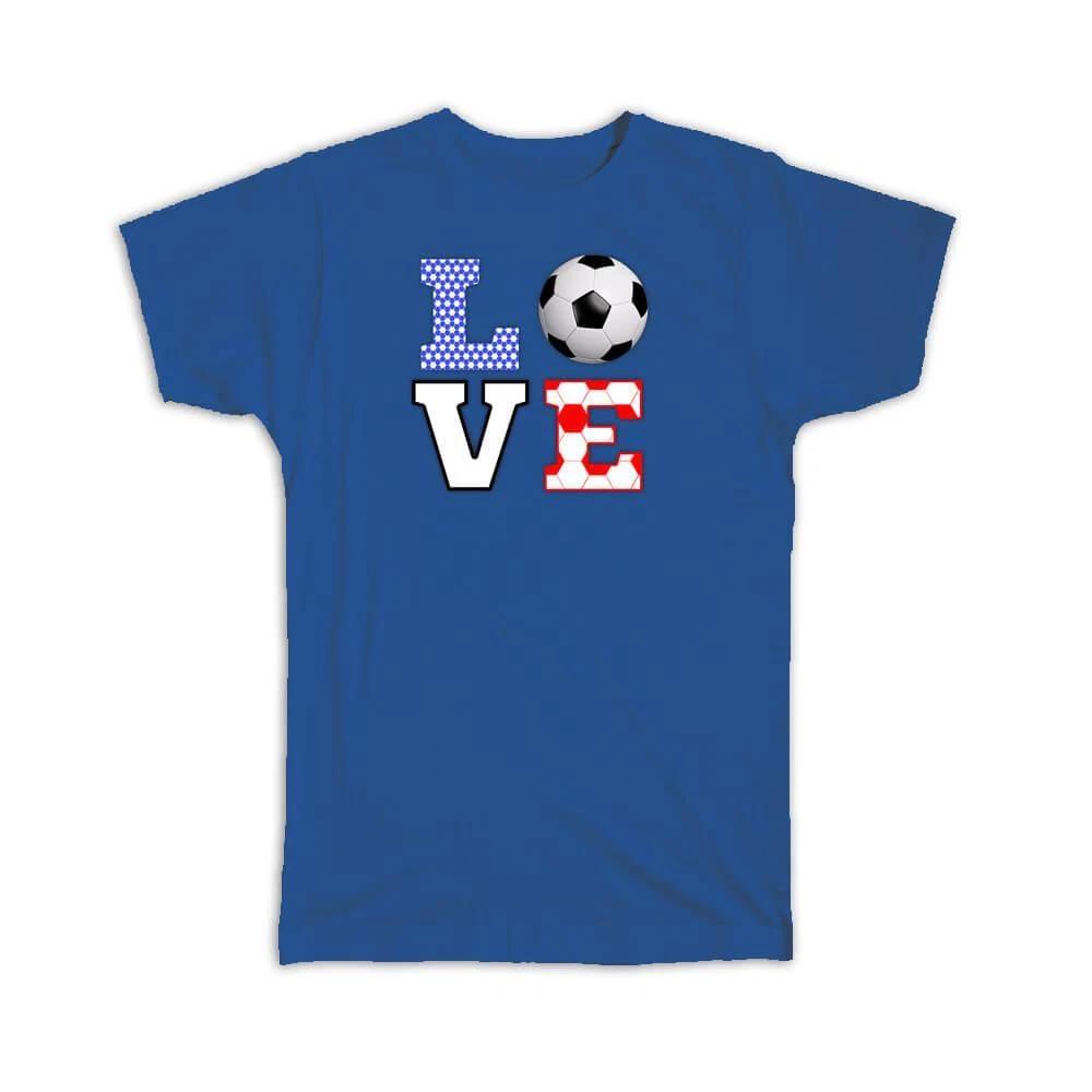 Gift T-Shirt : For Soccer Lover Haiti Haitian Colors Flag Football Independence M