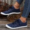 New women's fashion canvas shoes lace-up flat casual shoes