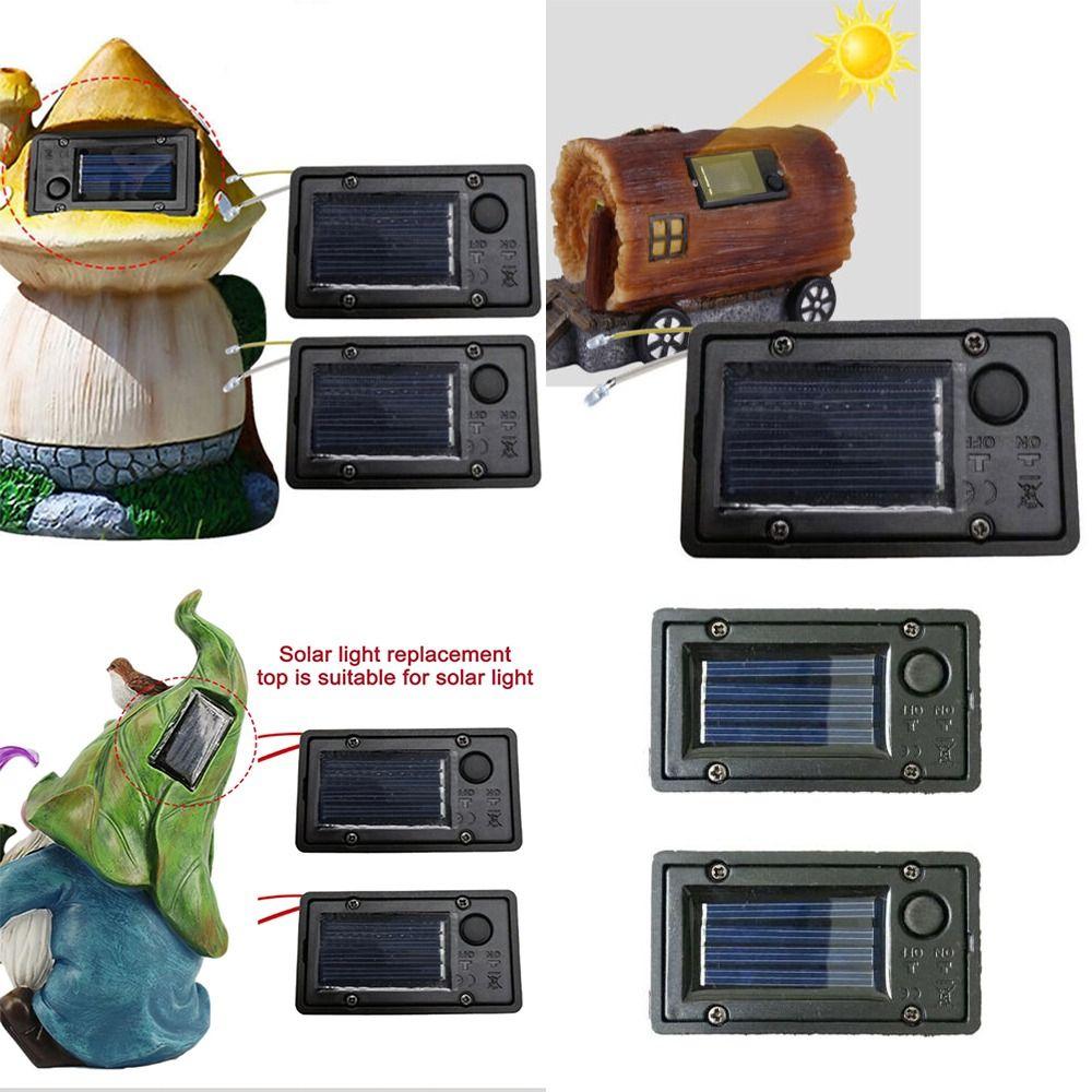 Practical LED Accessories Solar Panel Boxes Garden Lantern Hanging Lantern Replacement Battery Box