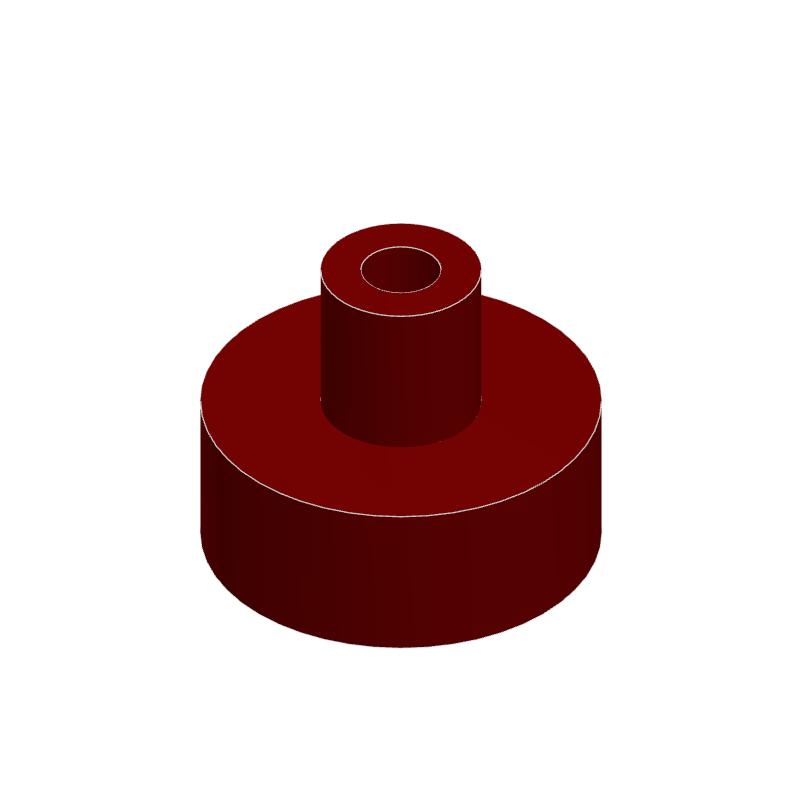 Non-Toxic 10Pcs 20482 Round 1 X 1 With Bar And Pin Block Moc Color Compatible With Brick Diy Children'S Toy Assembly