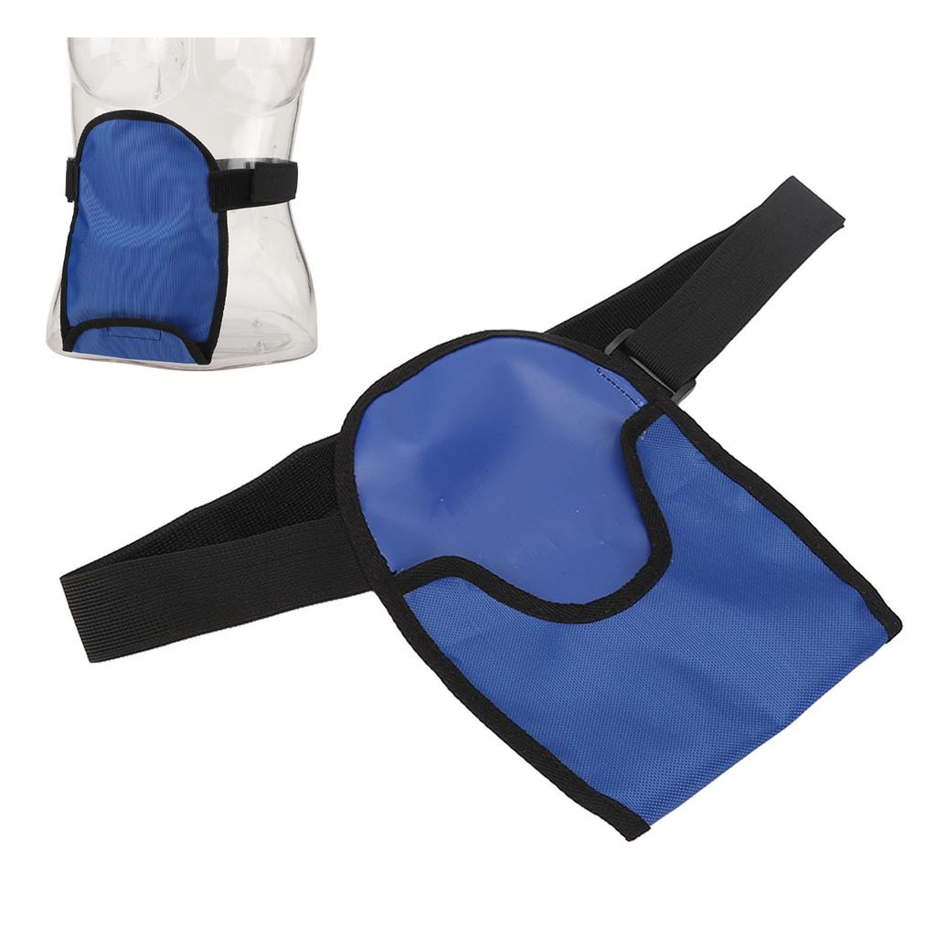 Ostomy Bag Oxford Cloth Elastic Adjustable Band Strong Bearing Capacity Ostomy Pouch Cover Collection Bag Blue