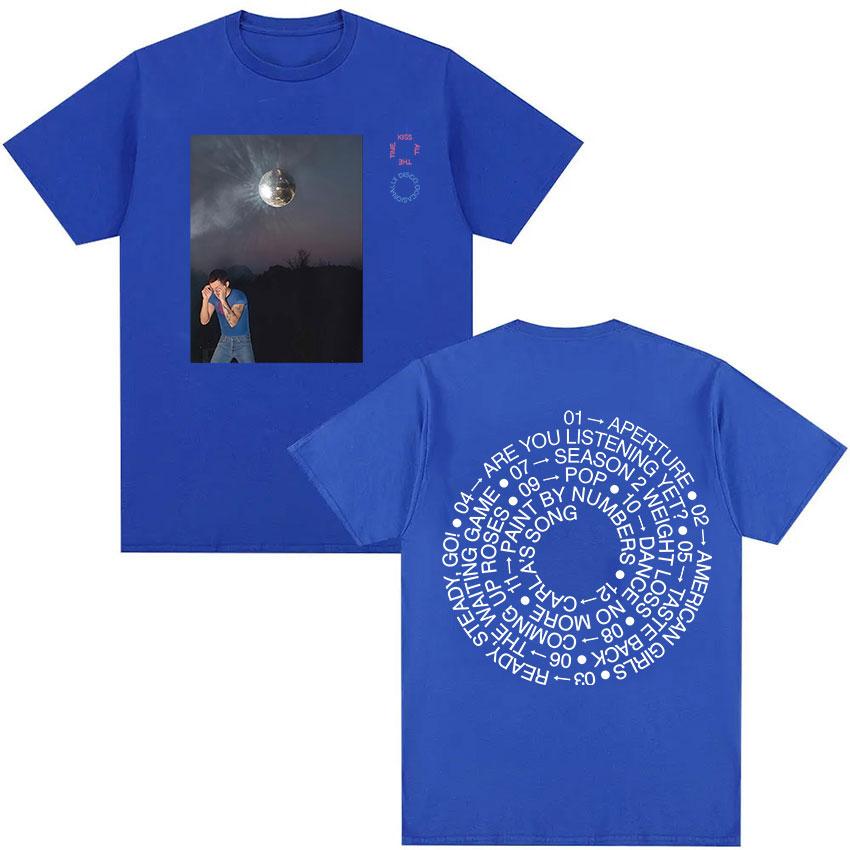 

Harry Styles Kiss All The Time Disco Occasionally Tour 2026 Graphic TShirt Unisexs Vintage Cotton Y2K Short Sleeve Top Streetwear M