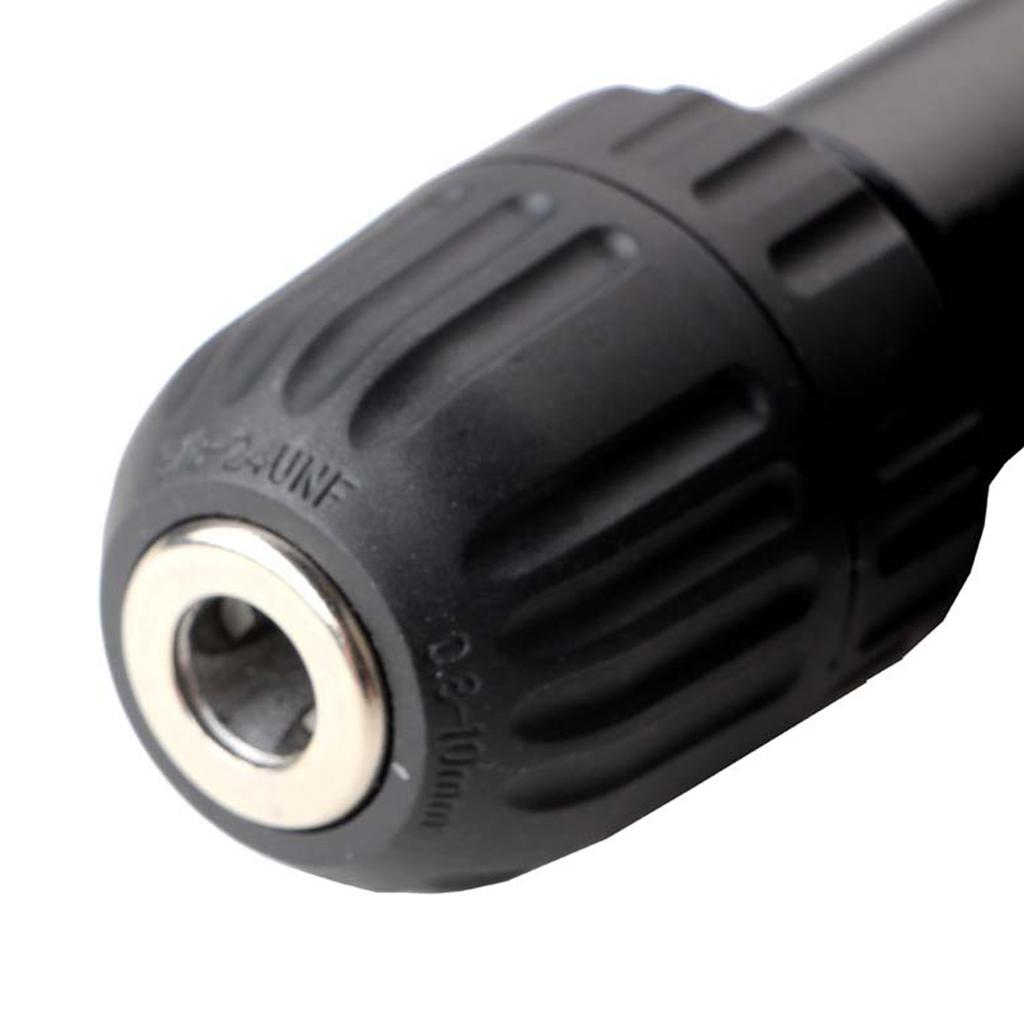 90 Degree Right Angle Electric Drill Keyless Chuck Corner Impact Drill Adapter Right Angle Bend Extension Adapter