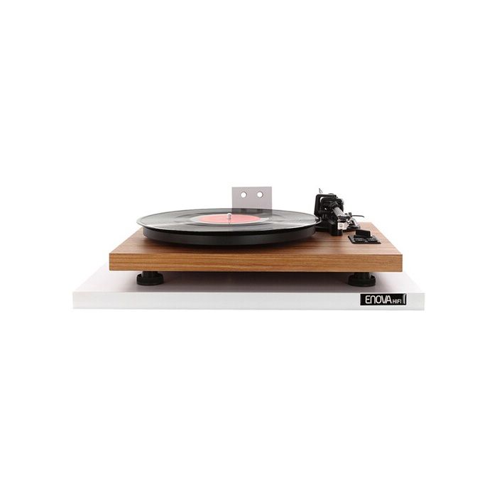 Étagère - enova - turntable wallmount wh - blanc - bois contreplaqué - design contemporain