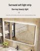 Modern Minimalist Sintered Stone Washbasin Set with Seamless Ceramic Sink, Bathroom Cabinet, and Mirror Storage Cabinet