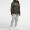 Nike LeBron Hybrid Half Pull Chain Warm Down Jacket Armygreen Army green Men's AT3905-355