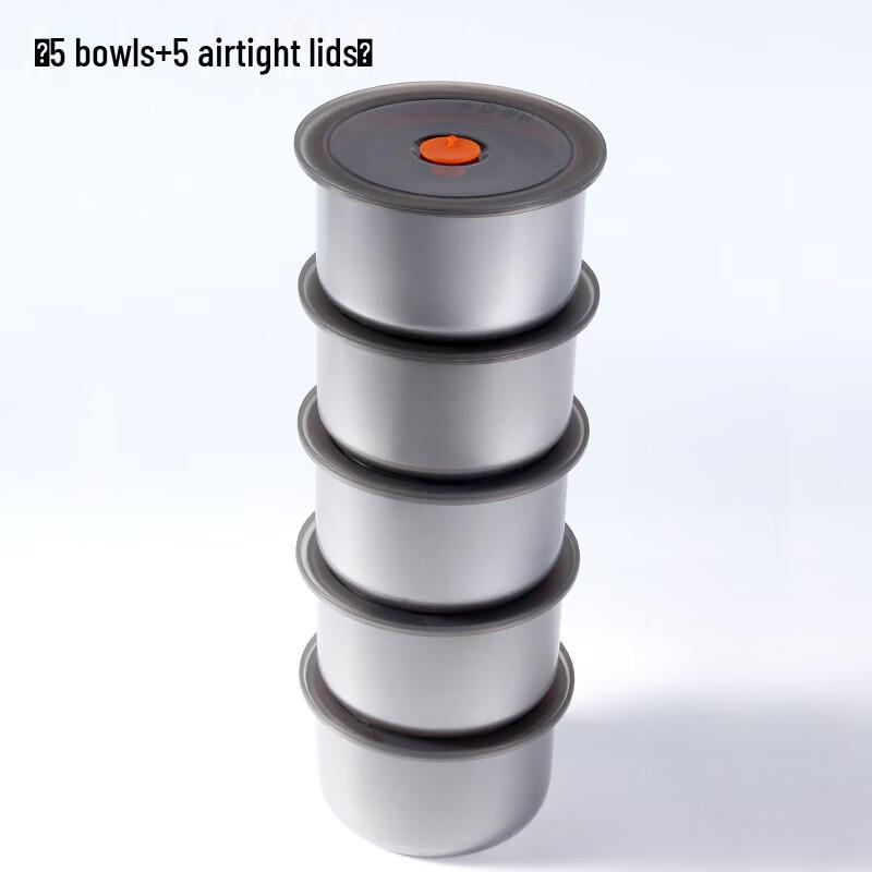 Ally Stainless Steel Food Storage Container Set