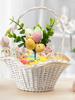 Artificial Easter Egg Branch Plastic Foam Easter Egg Pick Decoration for Hotel Restaurant Home Party