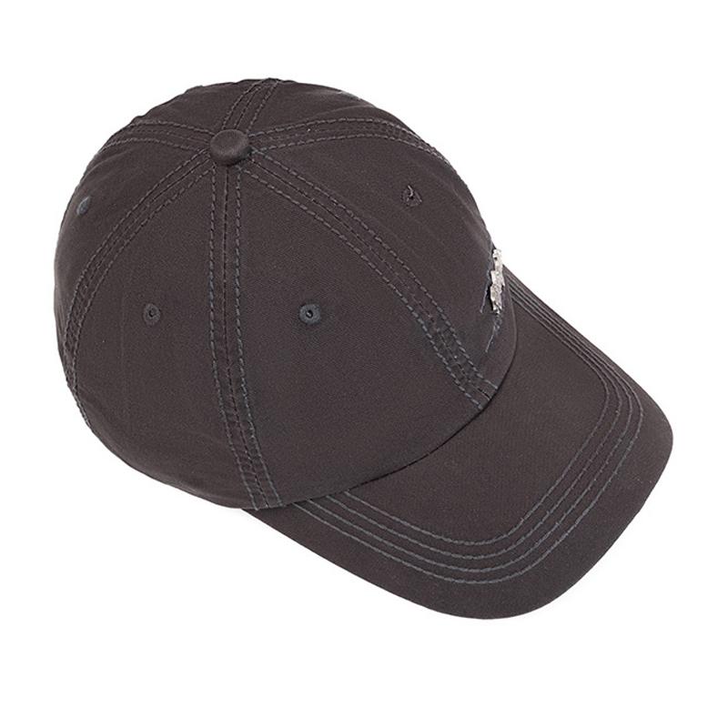 Casquette de baseball en coton pour hommes, dessus souple, casquette à lettre brodée, chapeau d'été pour sports de plein air, pare-soleil