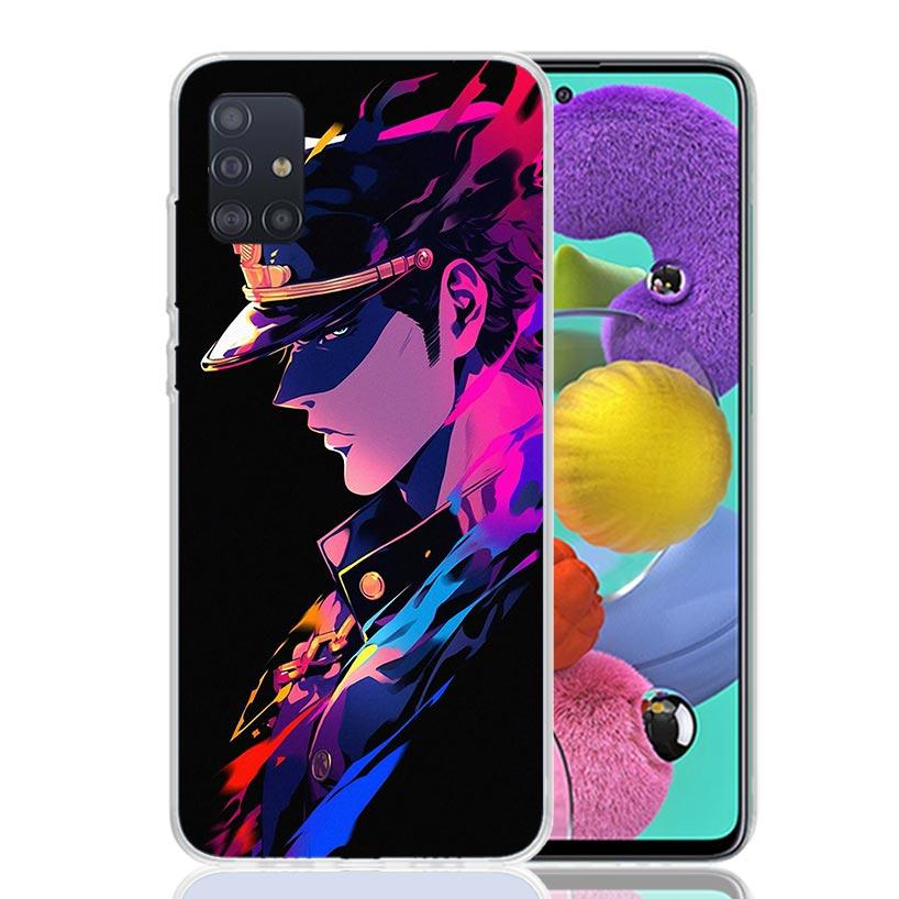JoJo's Bizarre Adventure Kujo Jotaro Phone Case For Samsung Galaxy A52 A32 A22 A12 A02S A50S A30S A51 A31 AA71 Note 20 Ultra 10