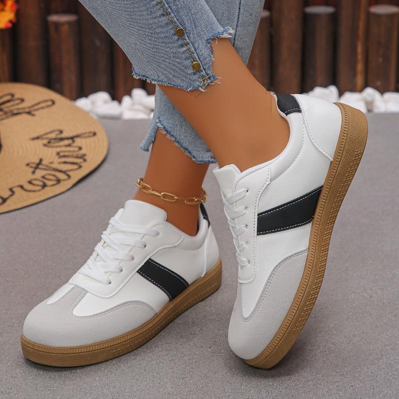 Simple Small White Shoes Women's Spring and Autumn New Sports and Leisure Single Shoes Women's Comfortable and Versatile Board Shoes Women