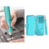 Compactly Reversible Electric Screwdriver Kit 42Pieces/set Magnetic Bits for Efficient Home Office and Outdoor Repairs