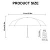 Oil Painting Umbrella Folding Rain Umbrella Travel Umbrella Small Umbrella Folding Umbrella Rain & Sun Umbrella
