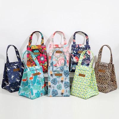 Japanese Fashion Insulated Bento Lunch Bag - Portable and Stylish for Students