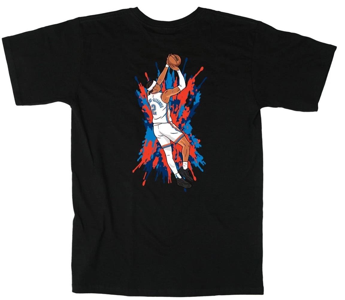 Shai Gilgeous-Alexander Thunder SGA Shirt T-Shirt Adult Medium XL