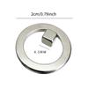 Black Hole Cat Eye Nail Magnet – Hollow Ring Design for Magnetic Gel Polish, Creates 3D Suction Effect, Manicure Tool for Cat Ey