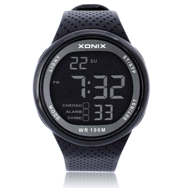 

XONIX Men s 100M Waterproof LED Dive Watch - Popular, Affordable Sports Accessory